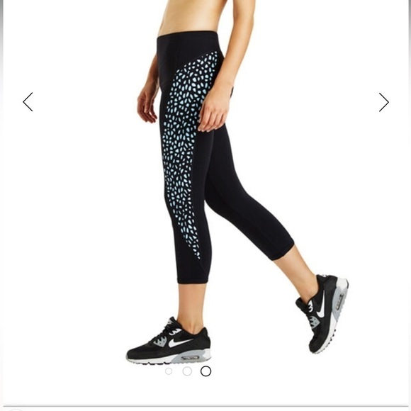 Lorna Jane Active Living Jungle Stability 7/8 Tights Size Medium - Picture 3 of 11